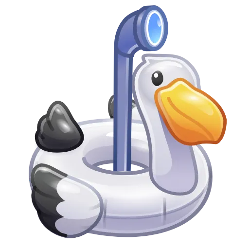 🎈 Эмодзи «Pool Float - Эмодзи из новых тг подарков» для Telegram