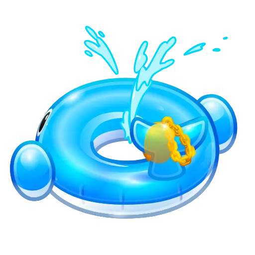 🎈 Эмодзи «Pool Float - Эмодзи из новых тг подарков» для Telegram
