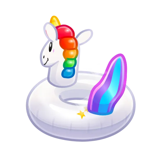 🎈 Эмодзи «Pool Float - Эмодзи из новых тг подарков» для Telegram