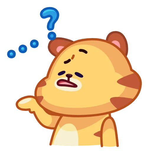 🤨 Эмодзи «Tendy Tiger» для Telegram