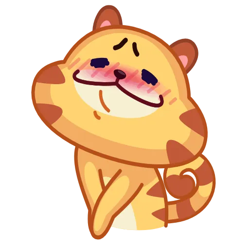 ☺️ Эмодзи «Tendy Tiger» для Telegram