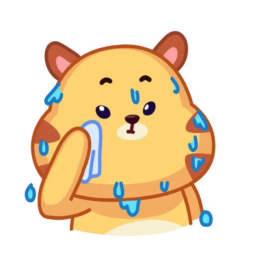 😥 Эмодзи «Tendy Tiger» для Telegram
