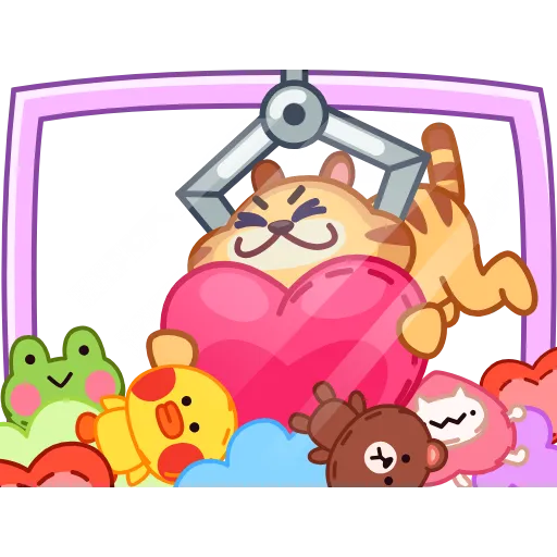 🥰 Эмодзи «Tendy Tiger» для Telegram
