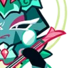 🤩 Эмодзи «⠀ ⠀⠀ ⠀Lotus Dragon» для Telegram