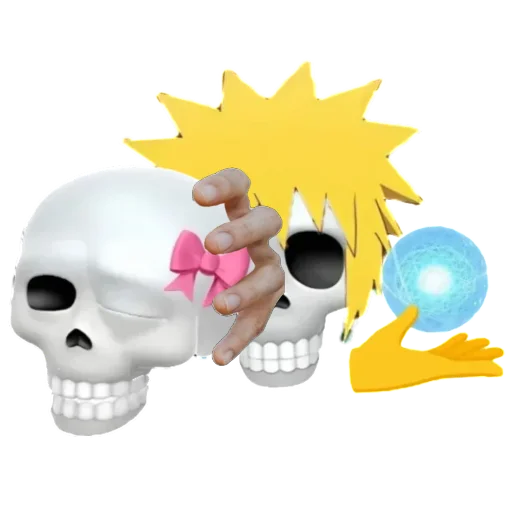 💀 Стикер «Черепки» для Telegram