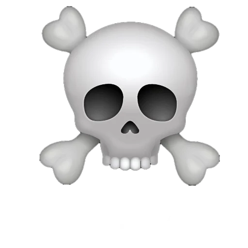 😭 Стикер «Черепки» для Telegram