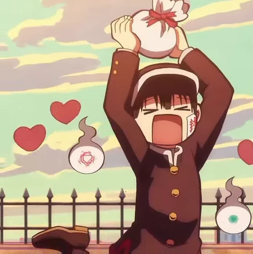 🤩 Стикер «Toilet Bound Hanako Kun» для Telegram
