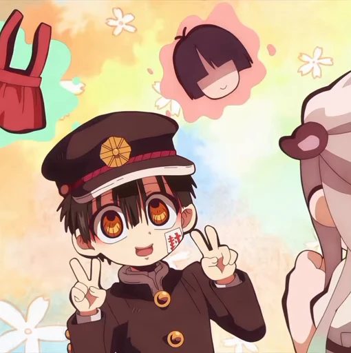 🤩 Стикер «Toilet Bound Hanako Kun» для Telegram