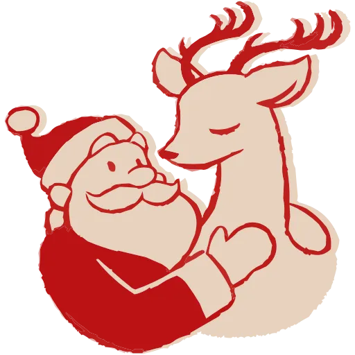 🤩 Эмодзи «Дедушка Мороз» для Telegram