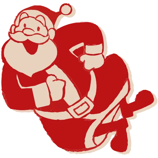 🤩 Эмодзи «Дедушка Мороз» для Telegram