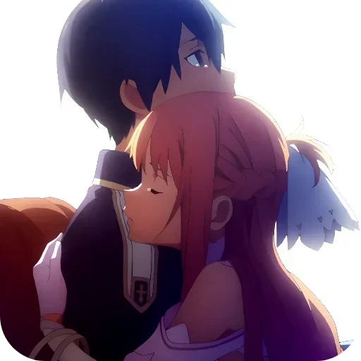 🥰 Стикер «Love anime» для Telegram