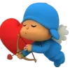 💘 Эмодзи «Pocoyo» для Telegram