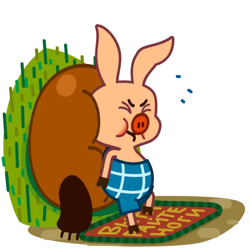 Эмодзи Пятачок для Telegram — скачать