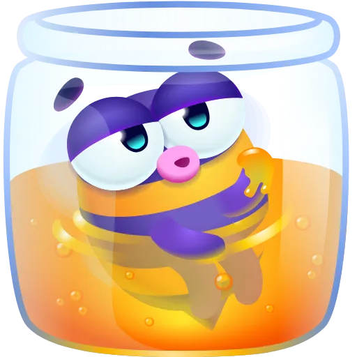 🤩 Стикер «Шмель» для Telegram