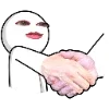 🤝 Эмодзи «Стикерфейс» для Telegram