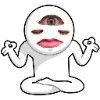 🧘‍♂️ Эмодзи «Стикерфейс» для Telegram
