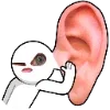 👂 Эмодзи «Стикерфейс» для Telegram