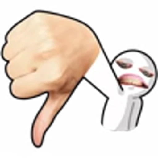 👎 Эмодзи «Стикерфейс» для Telegram