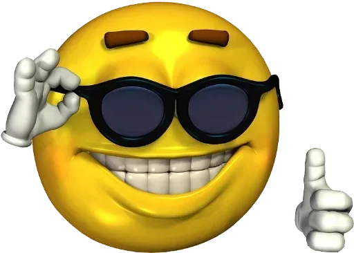 😎 Стикер «Очень важные стикеры» для Telegram