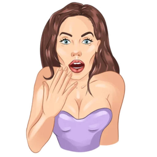 😱 Стикер «Mix stickers» для Telegram