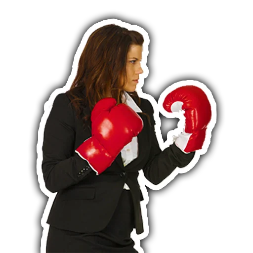 👩 Стикер «Fights» для Telegram