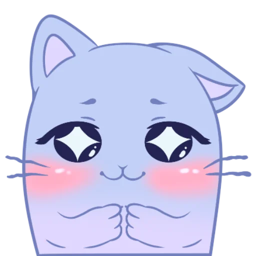 🤗 Стикер «Котопризрак» для Telegram