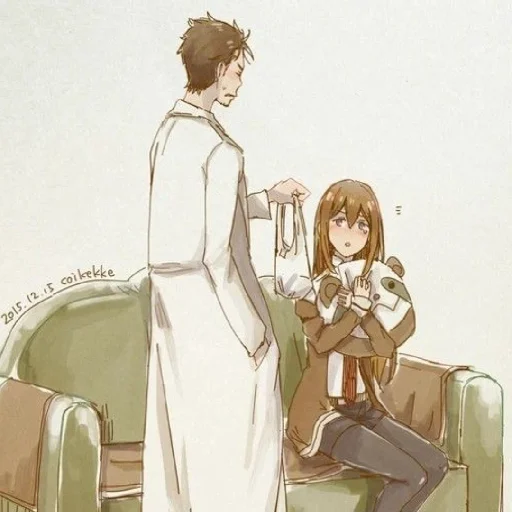 ♥️ Стикер «Steins gate» для Telegram