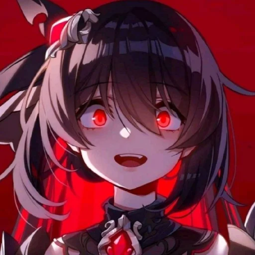 ♦️ Стикер «Red (anime chan)» для Telegram