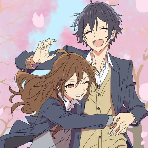 Стикерпак horimiya / Hori-san to Miyamura-kun для Telegram — скачать