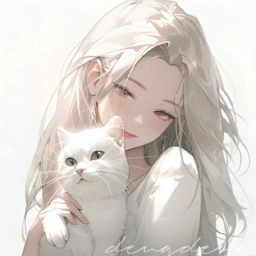 💫 Стикер «Black (anime chan)» для Telegram