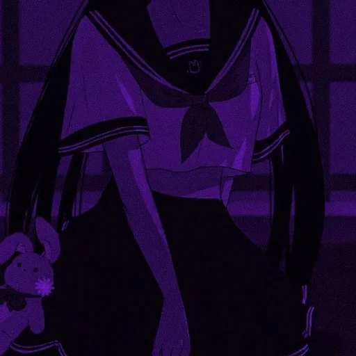Стикерпак Violet (anime chan) для Telegram — скачать