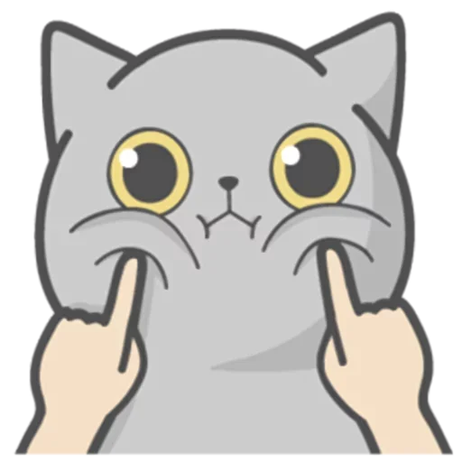 Стикерпак Stickers with Cat для Telegram — скачать