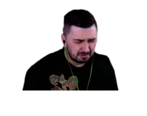 😢 Стикер «Хард плэй/ᐠ｡ꞈ｡ᐟ» для Telegram