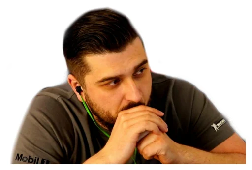 👀 Стикер «Хард плэй/ᐠ｡ꞈ｡ᐟ» для Telegram