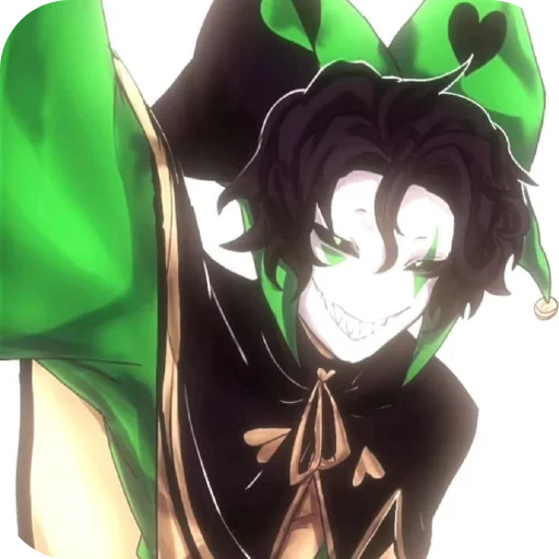 💚 Стикер «Harlequin The Freak Circus» для Telegram