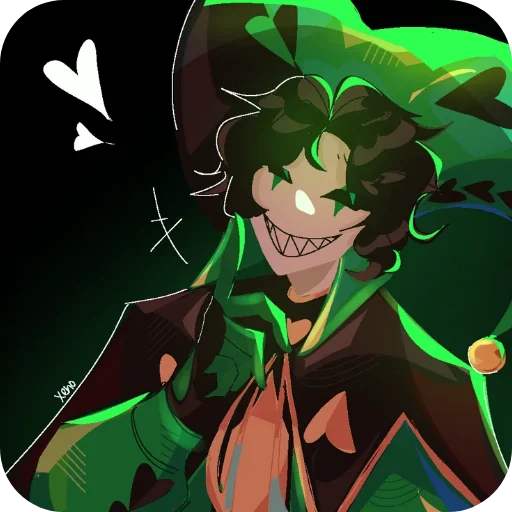 💚 Стикер «Harlequin The Freak Circus» для Telegram