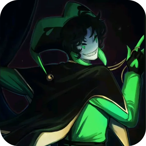 💚 Стикер «Harlequin The Freak Circus» для Telegram