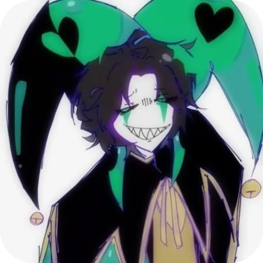 💚 Стикер «Harlequin The Freak Circus» для Telegram