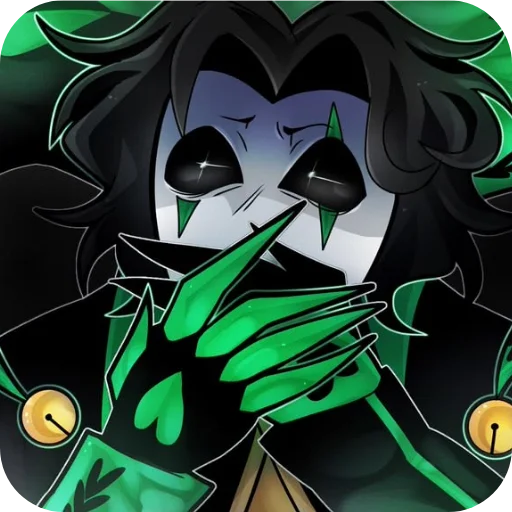 💚 Стикер «Harlequin The Freak Circus» для Telegram