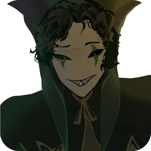 💚 Стикер «Harlequin The Freak Circus» для Telegram