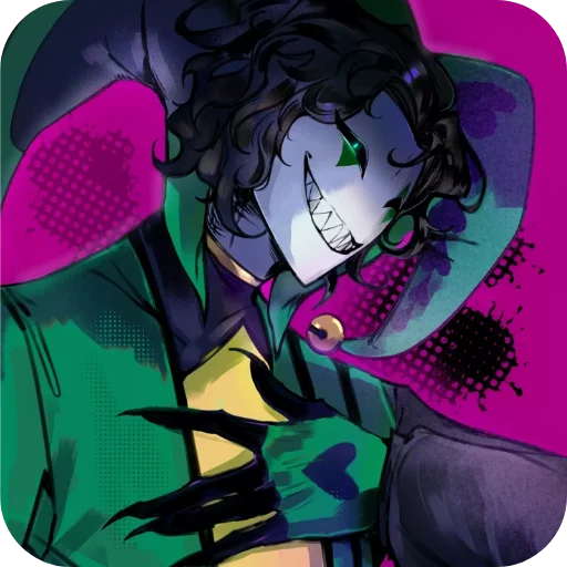 💚 Стикер «Harlequin The Freak Circus» для Telegram