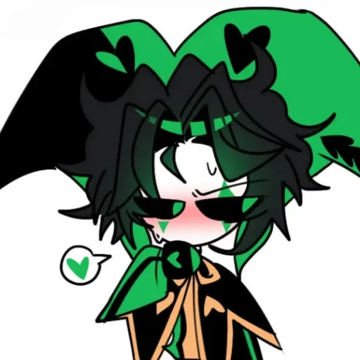 💚 Стикер «Harlequin The Freak Circus» для Telegram