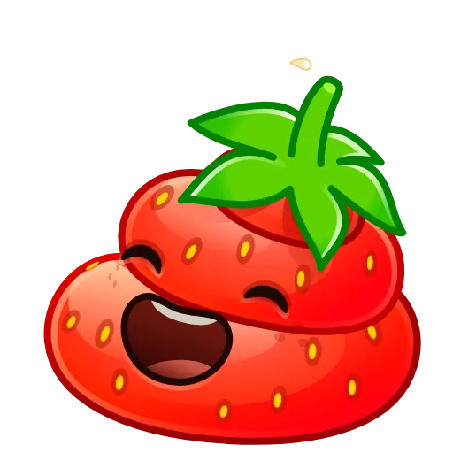 💩 Стикер «Happy Brownie» для Telegram