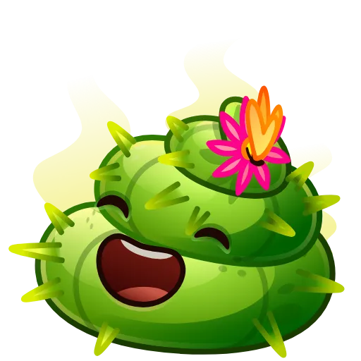 💩 Стикер «Happy Brownie» для Telegram