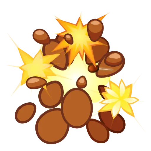 💩 Стикер «Happy Brownie» для Telegram