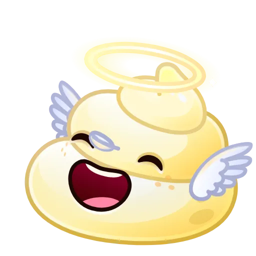 💩 Стикер «Happy Brownie» для Telegram