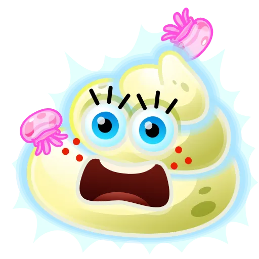 💩 Стикер «Happy Brownie» для Telegram
