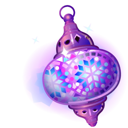 🕯 Эмодзи «Mirage Lamp - эмодзи из новых нфт подарков» для Telegram