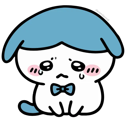 🤩 Стикер «Nanka Chiisakute Chiikawa» для Telegram