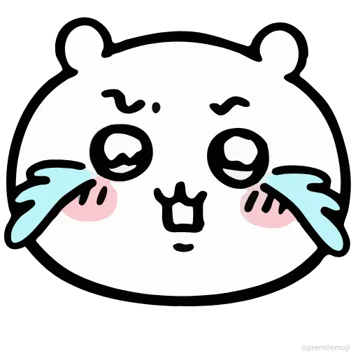 🤩 Стикер «Nanka Chiisakute Chiikawa» для Telegram